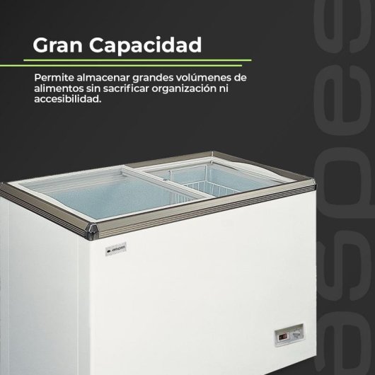 Congelador ASPES ACHH1501DDCG No Frost 141 L 2 puertas eficiencia D