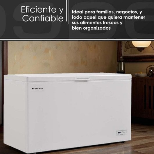 Congelador ASPES ACH3001EDC 287L Dual Cooling Display LED Branco