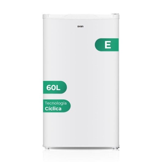 Congelador SVAN SCV85502E 60L E 3 gavetas porta reversível branco