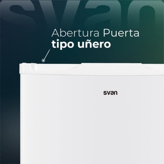 Congelador SVAN SCV85502E 60L E 3 gavetas porta reversível branco
