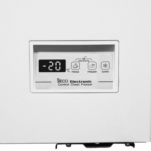 Congelador SVAN SCH4001EDC 371L Dual Cooling LED Porta Superior Branco