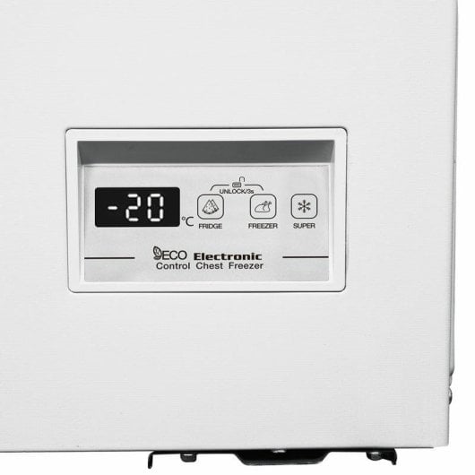 Congelador Aspes ACH1501EDC 142L Dual Cooling LED Clase E Blanco