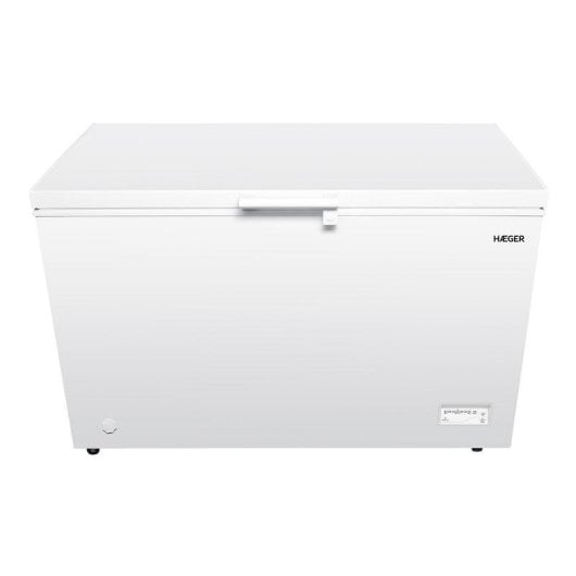 Congélateur Haeger CF-400.015A coffre 371L blanc classe E rapide