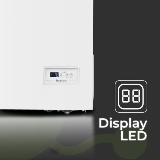 Congelador ASPES ACH1001EDC 98L Dual Cooling Branco LED E 40dB