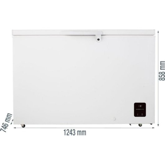 Congelador GORENJE FH37DAW 372 L Blanco pantalla LED función congelado rápido