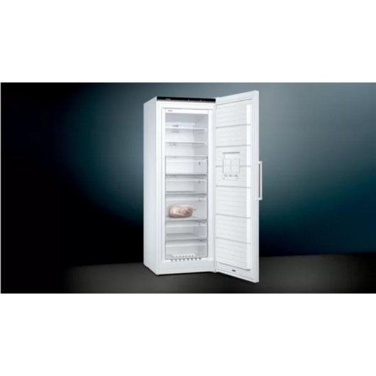 Congelador Siemens GS58NDWDP vertical 366 L No Frost pantalla LED blanco