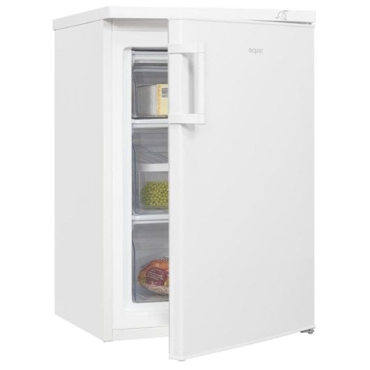 Congelador EXQUISIT GS81-H-010E 85L Bajo Encimera Eficiencia Energética E Blanco