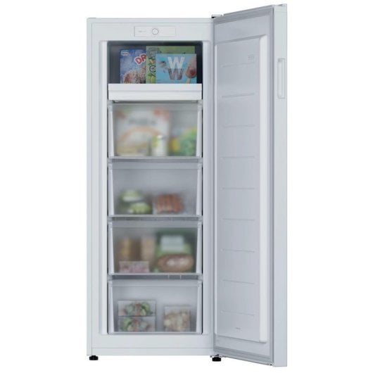 Congelador Candy CNUQ2L513EW vertical 169 L SN-ST 38 dB Classe E branco