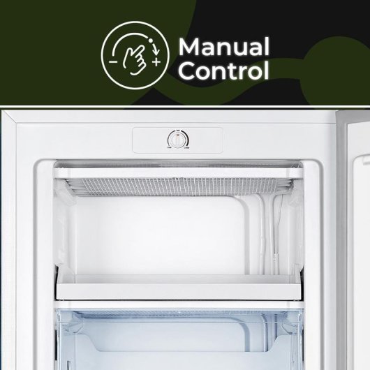 Congelador ASPES ACV145501E 165L Independiente eficiente silencioso