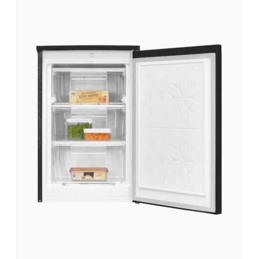 Congelador Exquisit GS81-051C 85L Vertical Negro Clase C silencioso