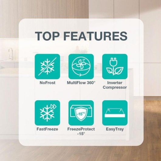 Congelador Gorenje FN619DAXL6 280L No Frost Inox Painel LED Classe D