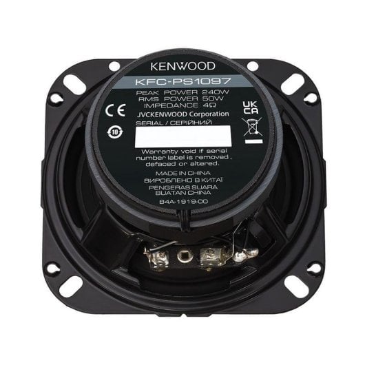 Altoparlante Kenwood KFC-PS1097 10 cm 2 Vie Coassiali 50W RMS 240W Max