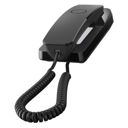 Téléphone filaire Gigaset Desk 200 Noir 10 mémoires Montage table/mur