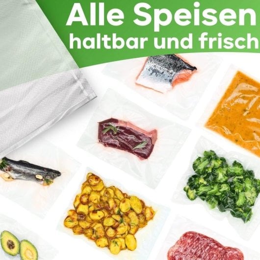 Bolsa para envasadora al vacío ProfiCook VK 1015 22 x 30 cm set 50 unidades transparente