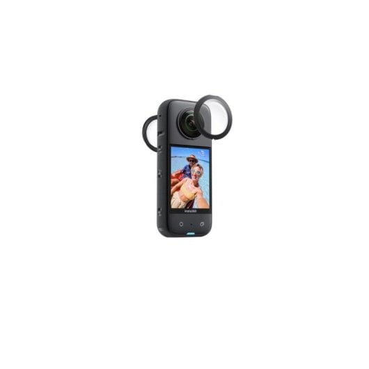 Objektivdeckel Insta360 X3 Sticky Lens Guards, 2 Stück, Spritzwasserschutz, Schwarz Transparent