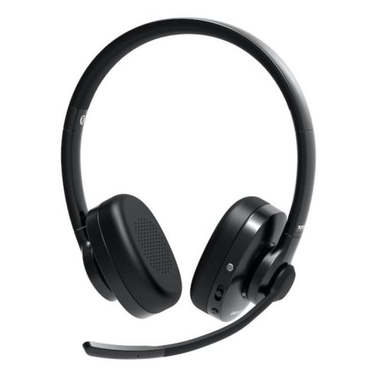 Auriculaires Port Designs ON'R 500 sans fil Bluetooth pour bureau avec réduction de bruit noirs