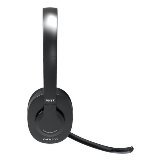 Auriculaires Port Designs ON'R 500 sans fil Bluetooth pour bureau avec réduction de bruit noirs