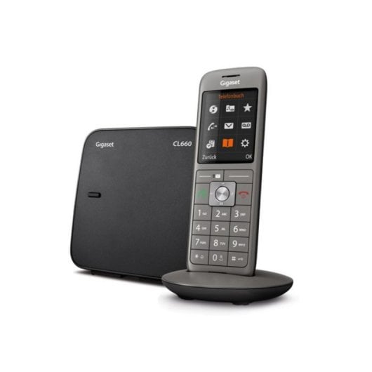 Telefon Gigaset CL660 Duo Antrazit DECT kabellos 2 Mobilteile Freisprechfunktion