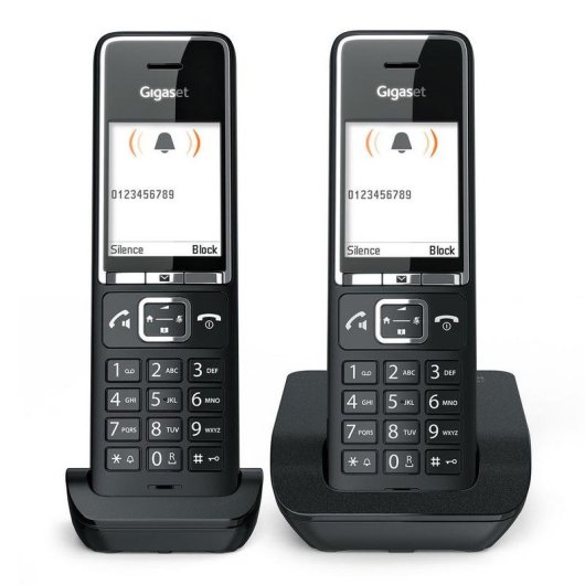 Téléphone Gigaset COMFORT 550 Duo sans fil DECT écran 2,2" haut-parleur mains libres