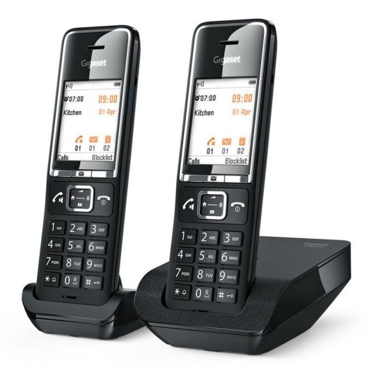 Téléphone Gigaset COMFORT 550 Duo sans fil DECT écran 2,2" haut-parleur mains libres