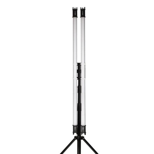 Montagekit Nanlite Pavotube Double Bank 2 T12 LED Schwarz für Mast