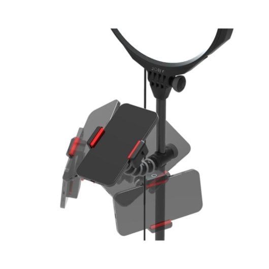 Kit para Vlogger JOBY JB01835-BWW Anel LED Microfone Tripé Smartphone