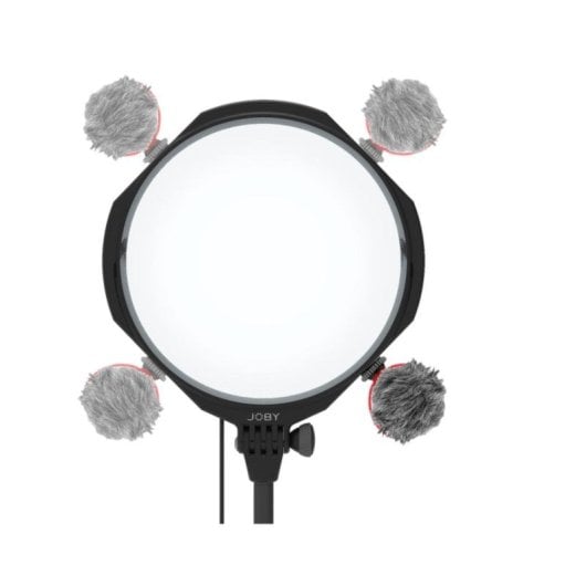 Kit para Vlogger JOBY JB01835-BWW Anel LED Microfone Tripé Smartphone