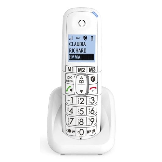 Telefono Alcatel XL785 Voice Duo NEU con vivavoce, tasti grandi, base DECT, bianco