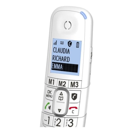 Telefono Alcatel XL785 Voice Duo NEU con vivavoce, tasti grandi, base DECT, bianco