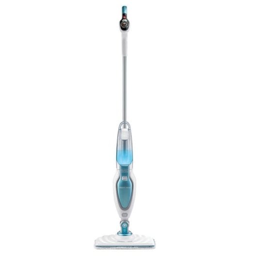 Limpiador de vapor BLACK & DECKER FSM16CD 1600 W 0,46 l Azul/Blanco