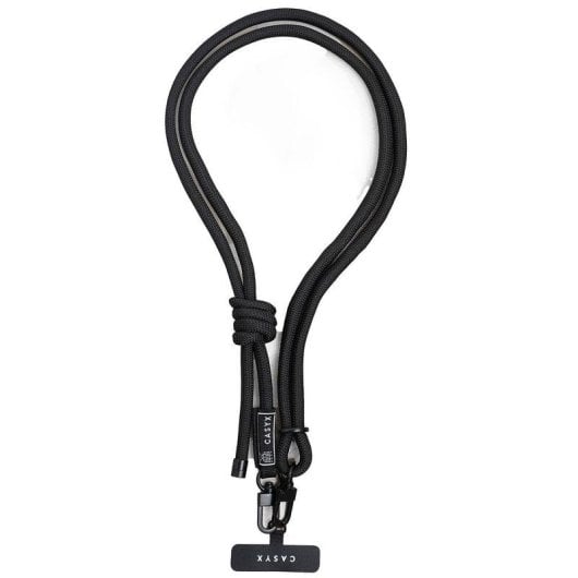 Lanière universelle CASYX UCORD-CRD8-0001 épaisse noire Bluetooth