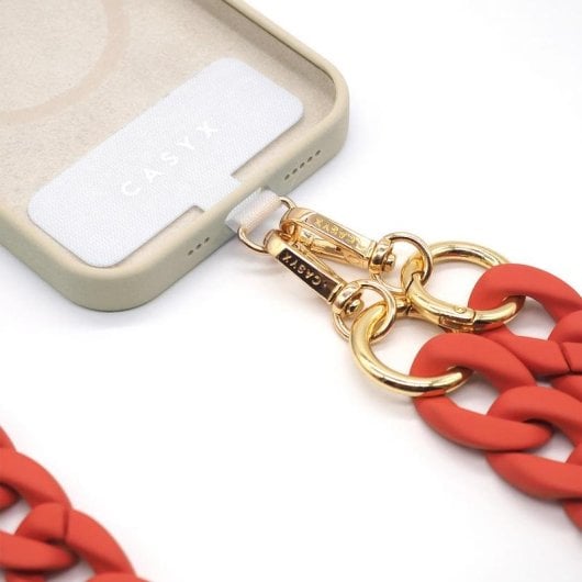 Lanière universelle Casyx UCHN-LAR-0012 céramique terracotta pour smartphone