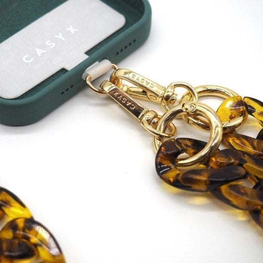 Chaine universelle pour smartphone CASYX UCHN-MED-0999 maille large Bluetooth écaille