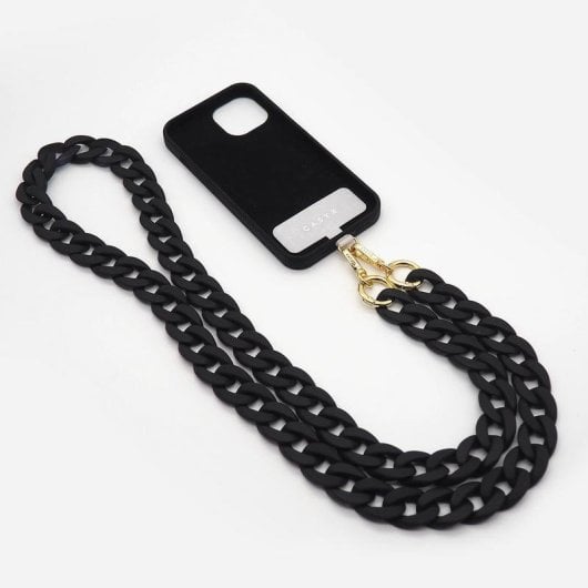 Chaîne universelle CASYX UCHN-LAR-0010 noir profond pour smartphone