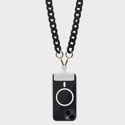 Chaîne universelle CASYX UCHN-LAR-0010 noir profond pour smartphone