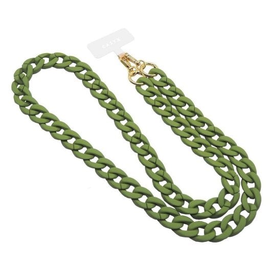 Chaîne pour smartphone CASYX UCHN-LAR-0011 maille large kaki