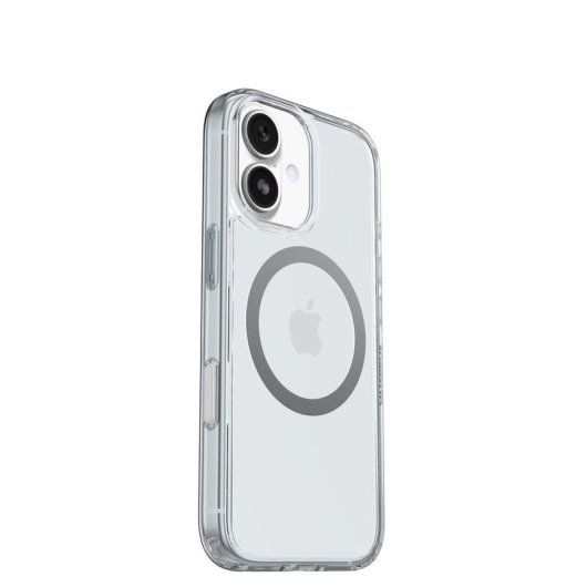 Funda para móvel OtterBox Symmetry Clear MagSafe Capa PC TPU Transparente Antichoque para iPhone 17