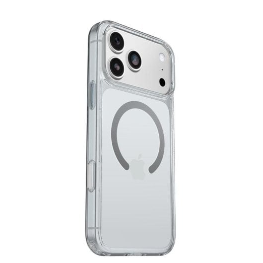 Funda para móvel OtterBox Symmetry Clear MagSafe Capa policarbonato transparente proteção reforçada para iPhone 17 Pro Max