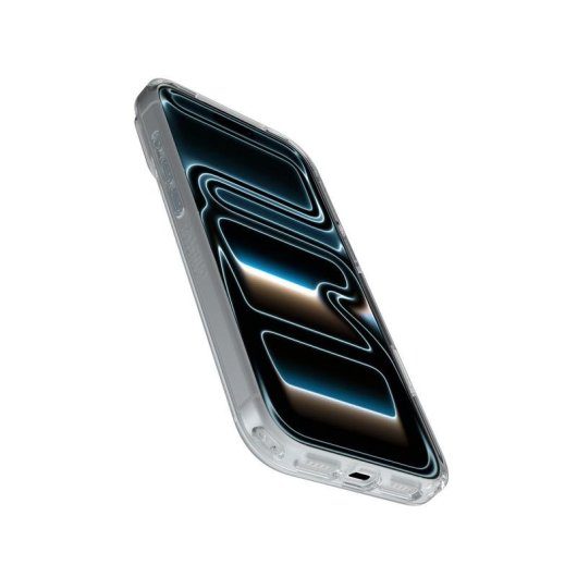 Funda para móvel OtterBox Symmetry Clear MagSafe Capa policarbonato transparente proteção reforçada para iPhone 17 Pro Max