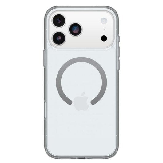 Funda para móvel OtterBox Symmetry Clear MagSafe Capa policarbonato transparente proteção reforçada para iPhone 17 Pro Max