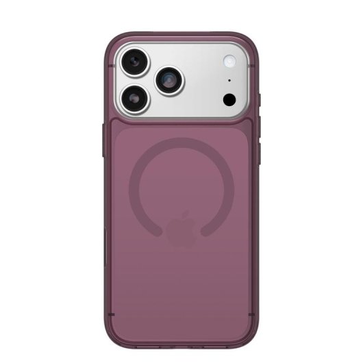 Funda para móvil OtterBox Symmetry Clear MagSafe Cover Polycarbonate Rose pour iPhone 17 Pro Max