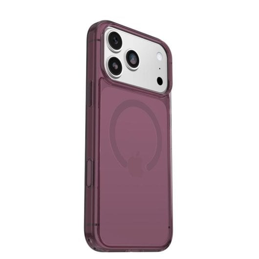 Funda para móvil OtterBox Symmetry Clear MagSafe Cover Polycarbonate Rose pour iPhone 17 Pro Max