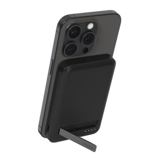 Batterie externe Belkin BoostCharge Pro BPD006BTBK 5000 mAh MagSafe Qi2 Sans Fil Noir