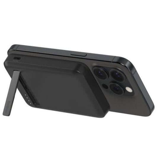 Batterie externe Belkin BoostCharge Pro BPD006BTBK 5000 mAh MagSafe Qi2 Sans Fil Noir