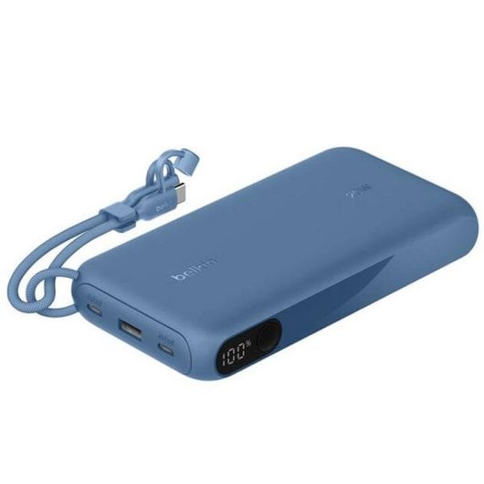 Powerbank Belkin BPB028hqBL 20000 mAh Blau mit LCD-Anzeige und USB-C