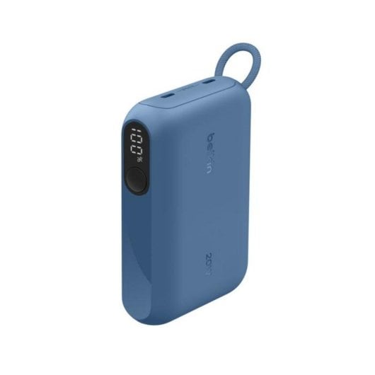 Powerbank Belkin BPB027HQBL 10000 mAh Blau mit Display Schnellladung