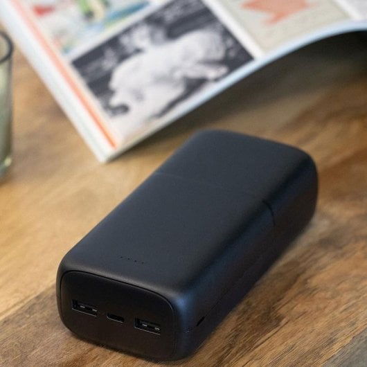 Powerbank Akashi ALTPB30COMPBL 30000 mAh Schwarz Lithium