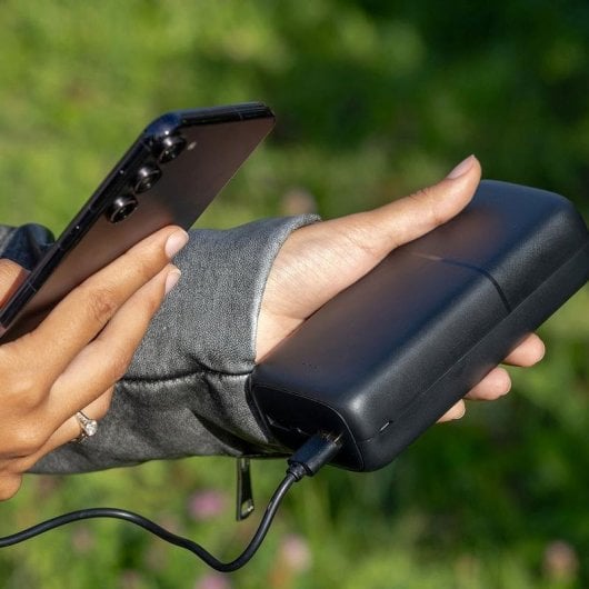 Powerbank Akashi ALTPB30COMPBL 30000 mAh Schwarz Lithium