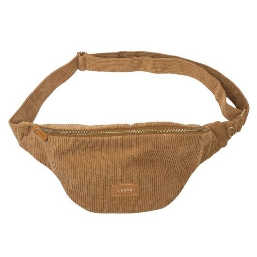 Banane CASYX FNP-M-VL-0003 Velours Camel Compatible iPhone