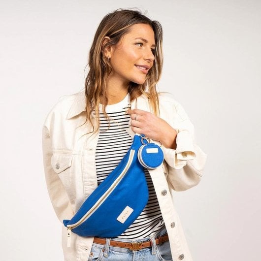 Accessoire Casyx FNP-M-CL-0010 Bleu Majorelle Coton Bio Compatible iPhone